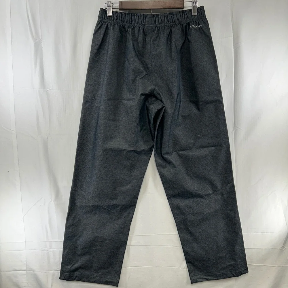 Nike Storm-FIT Golf Pants Mens Medium Gray Zippered Hem 535636 Waterproof